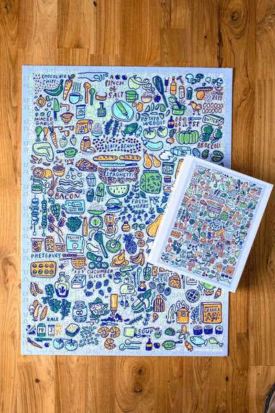 500 Piece Puzzle: Foodie Puzzle
