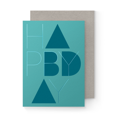 Happy Bday Greeting Card