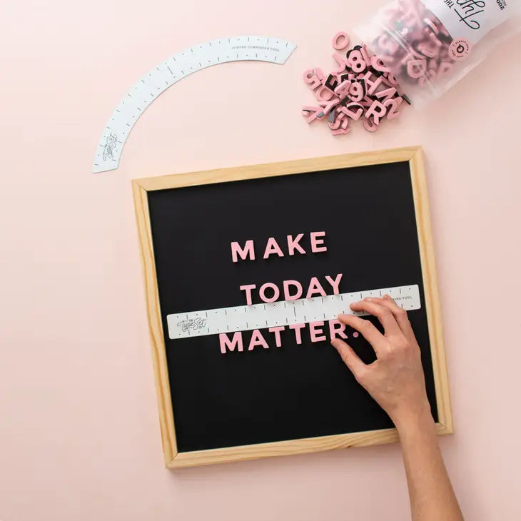 Magnetic Letter Slate Chalkboard