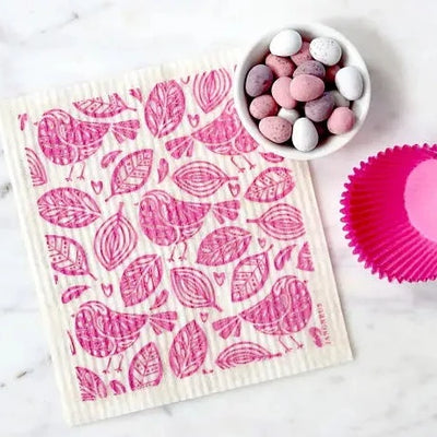 Swedish Dishcloth, Robins