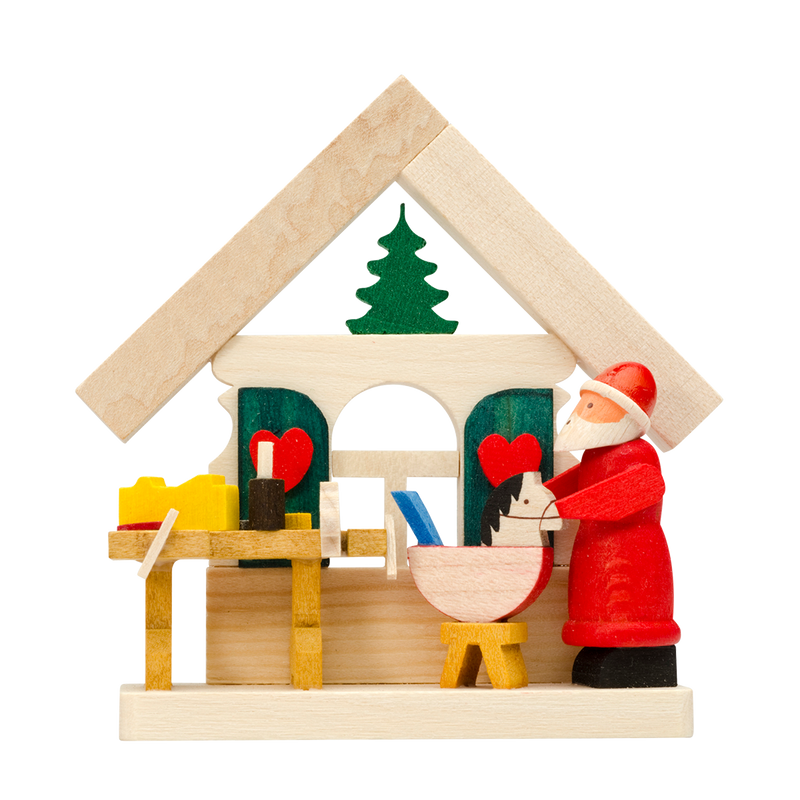 Graupner House "Snowman" Ornament with Gift Sledge