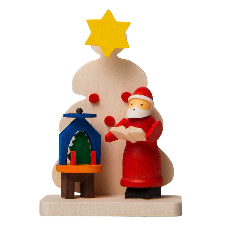Graupner, Tree Ornament "Santa Claus with Tree Pyramid"