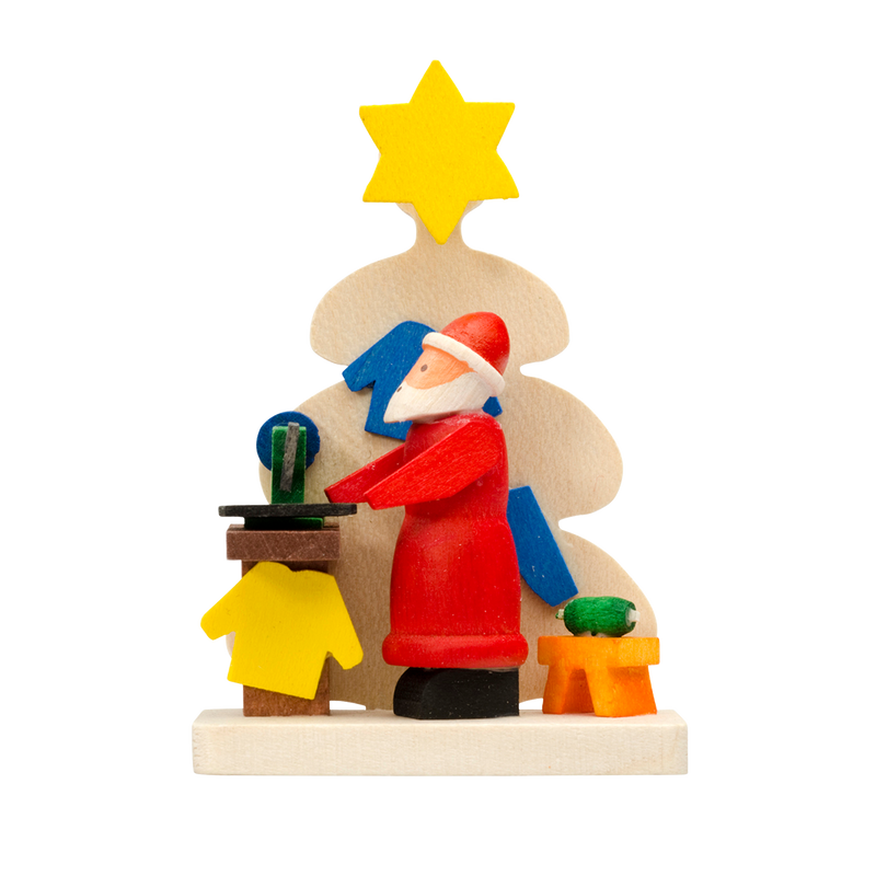 Graupner, Tree Ornament "Santa Claus with Sewing Machine"