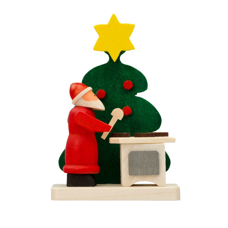 Graupner, Tree Ornament "Santa Claus with Gingerbread"