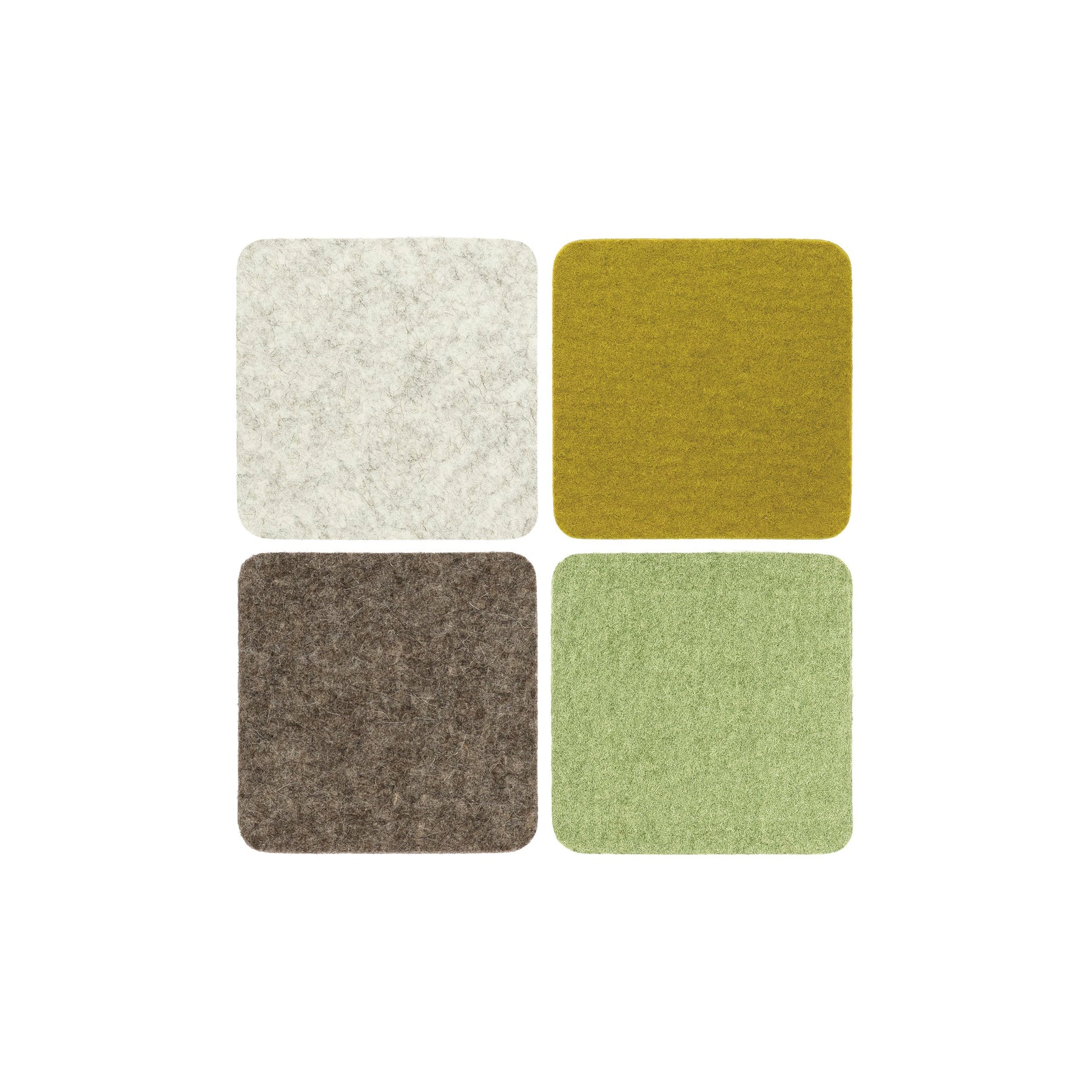 Graf Lantz, Electric Bierfilzl Square MultiColor Coasters AKAR Design