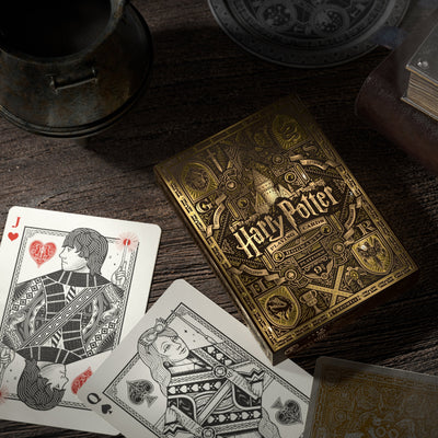 Harry Potter Playing Cards in Yellow, Hufflepuff