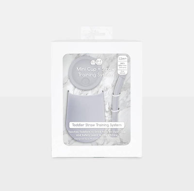 Mini Cup + Straw Training System in Gray