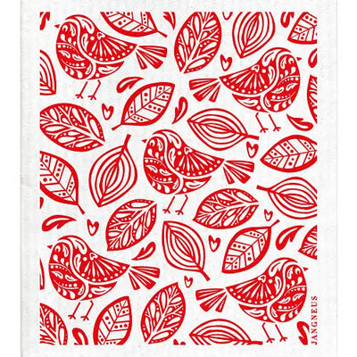 Swedish Dishcloth, Robins
