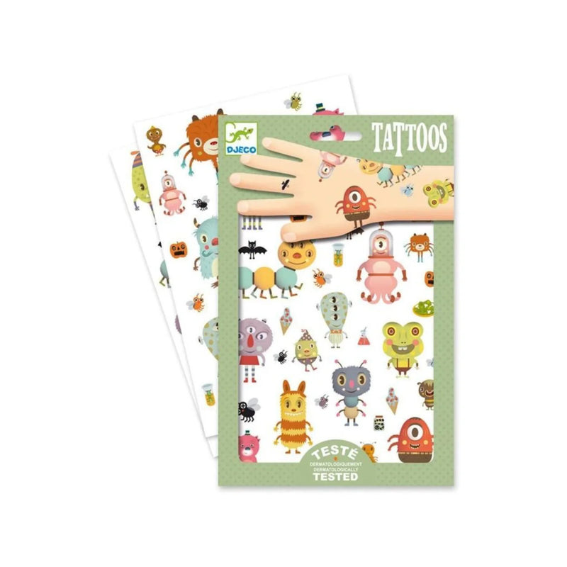 Monsters, Temporary Tattoos