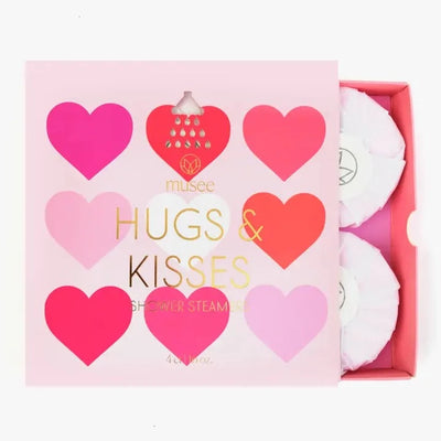Hugs + Kisses Shower Streamers - Floral and Berry