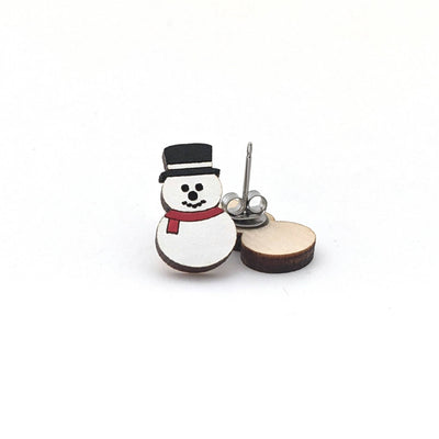 Snowman Earrings