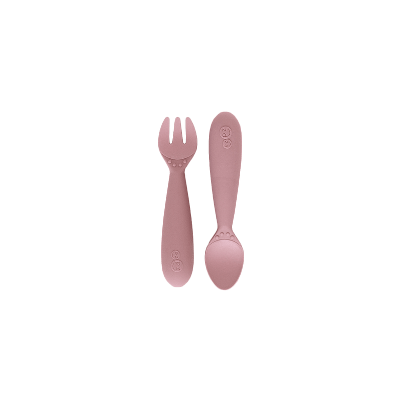 EZPZ mini utensils, blush
