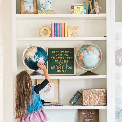 Magnetic Letter Slate Chalkboard