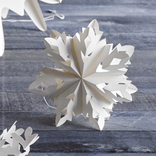Flurry Hanging Snowflake in Arctic