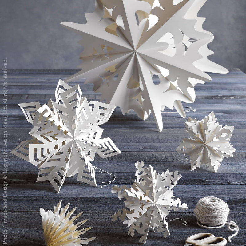 Flurry Hanging Snowflake in Arctic