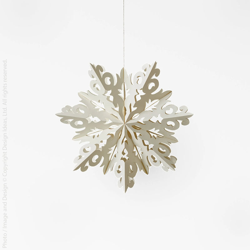 Flurry Hanging Snowflake in Arctic