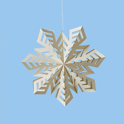 Flurry Hanging Snowflake in Arctic