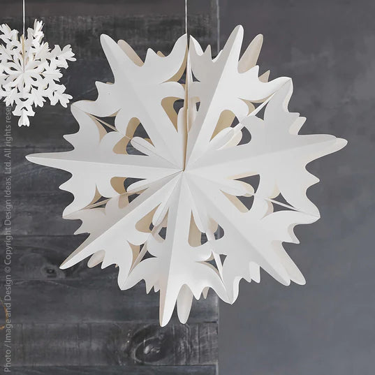 Flurry Hanging Snowflake in Arctic