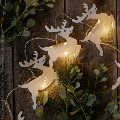 Flurry LED Lights, Reindeer Garland