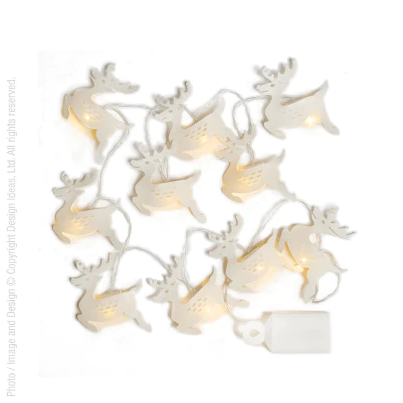 Flurry LED Lights, Reindeer Garland
