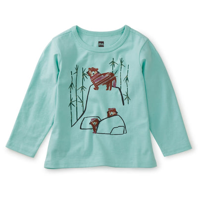 Bear Friends Baby Graphic Tee, Beach Glass