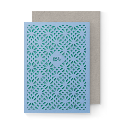 Let It Snow Greeting Card
