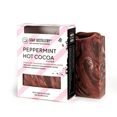 Peppemint Hot Cocoa Soap bar