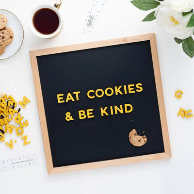 Magnetic Letter Slate Chalkboard
