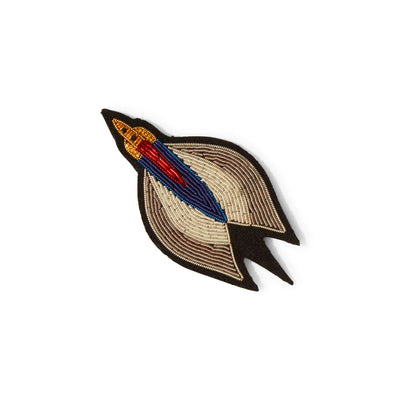 Embroidered Pin: Spaceship