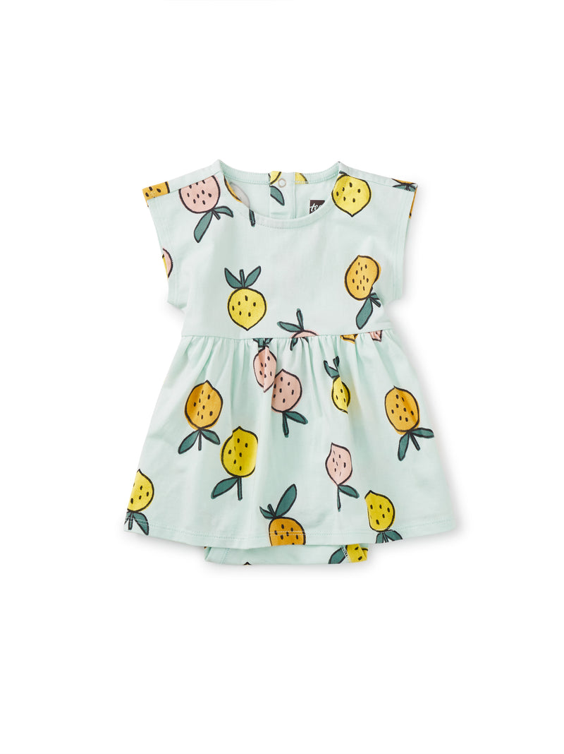 Baby Bodysuit Dress, Lovely Limones