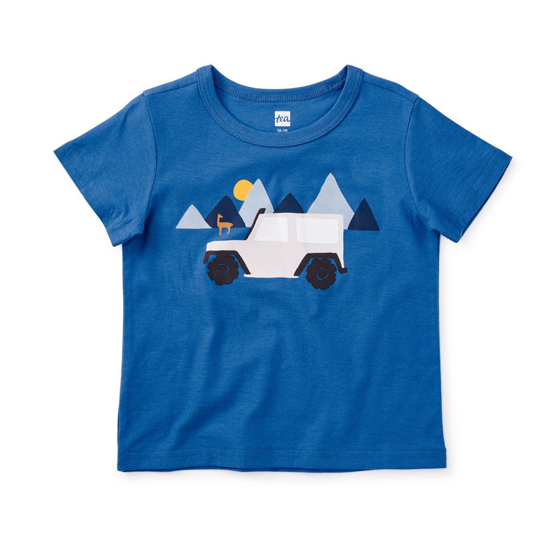 Steep Beep Baby Graphic Tee in Imperial Blue