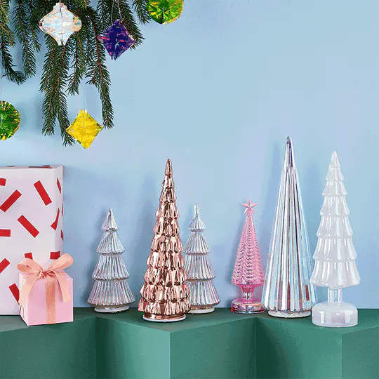 MoMA LED Light Tree, Pink Star