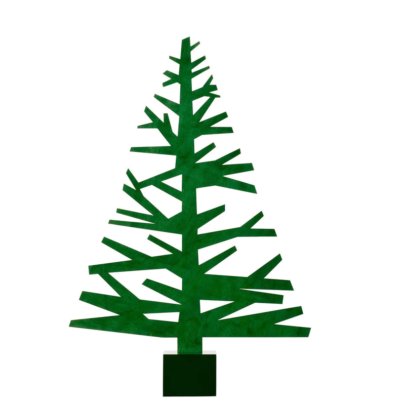 Medium Alpine Tree, in Forest Green