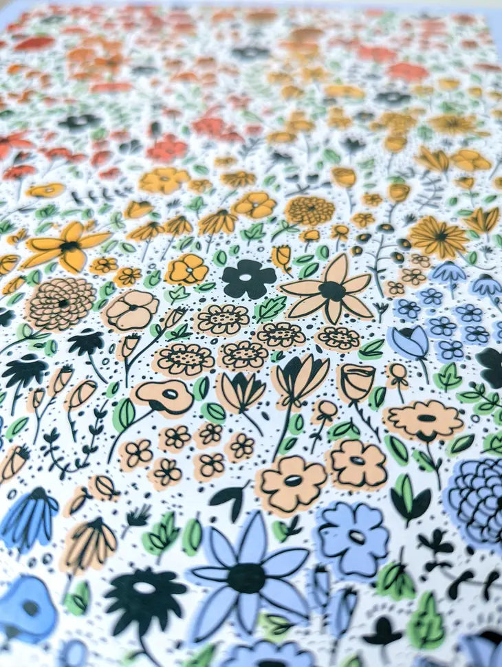 500 Piece Puzzle: Flowerbed Puzzle