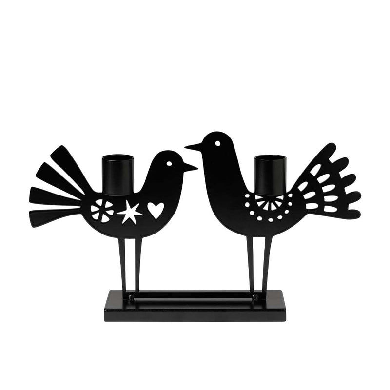 Two Birds Big Candle Holder