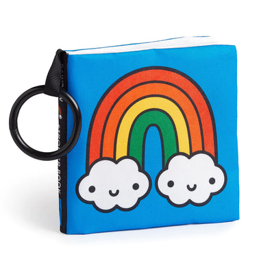 Rainbow World Crinkle Fabric Stroller Book