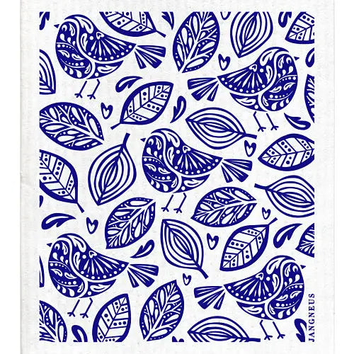 Swedish Dishcloth, Robins