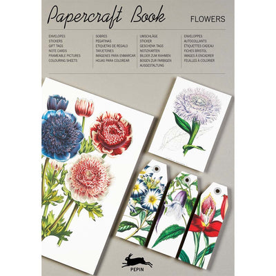 Pepin Press Flowers Papercraft Book