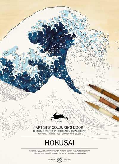Pepin Press, Hokusai Artists’ Colouring Book