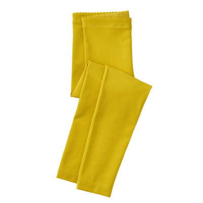 Solid Baby Leggings in Goldenrod