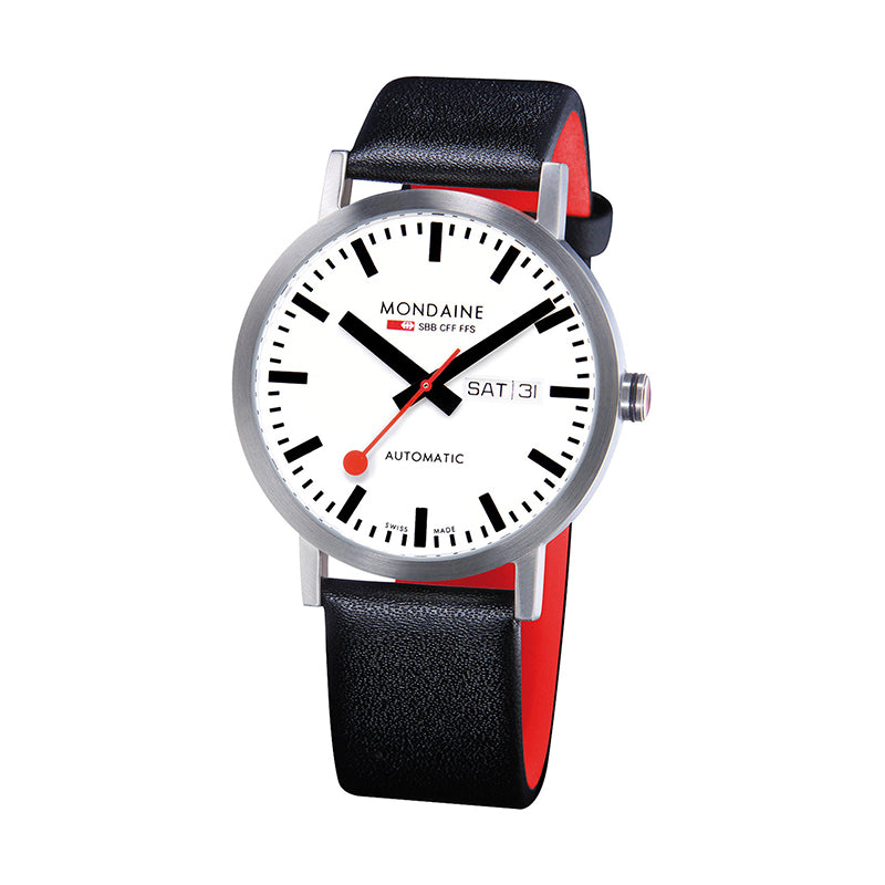 Mondaine Classic Automatic Day Date Watch