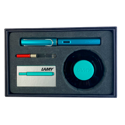 Lamy, Gift Set! Al-Star Fountain Pen in Turmaline