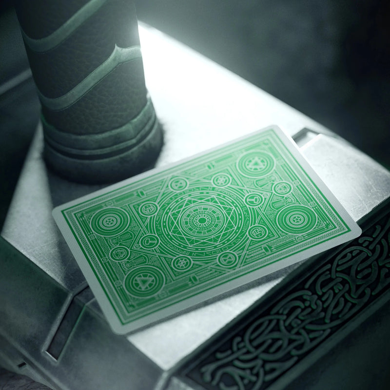 Avengers Playing Cards, Green Edition