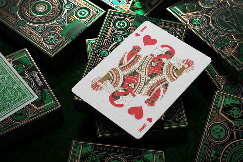 Avengers Playing Cards, Green Edition