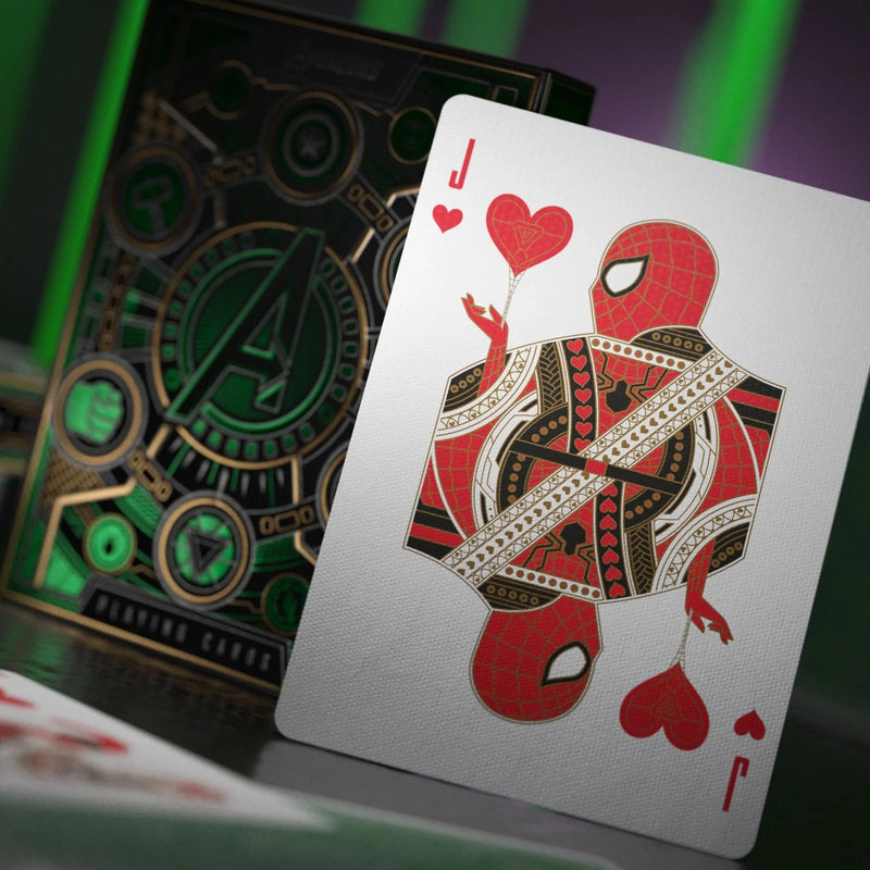 Avengers Playing Cards, Green Edition