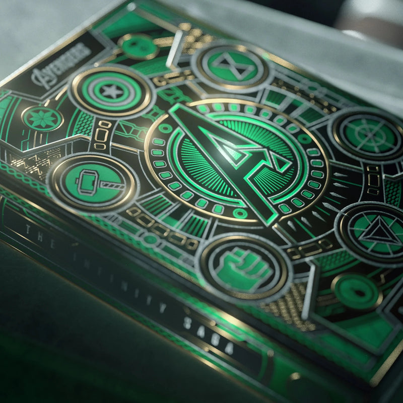 Avengers Playing Cards, Green Edition