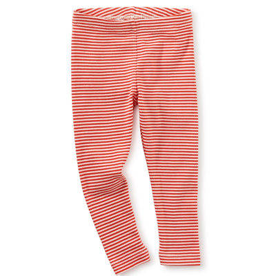 Striped Baby Leggings, Stoplight