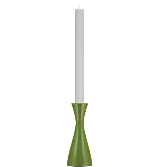 Medium Candle Holder in Olive