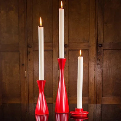 Medium Candle Holder in Red