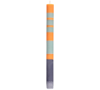 Tall Candles in Gunmetal, Opaline, Marigold